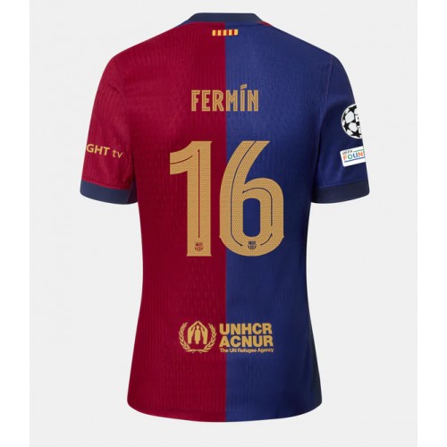 Dres Barcelona Fermin Lopez #16 Domaci 2024-25 Kratak Rukav